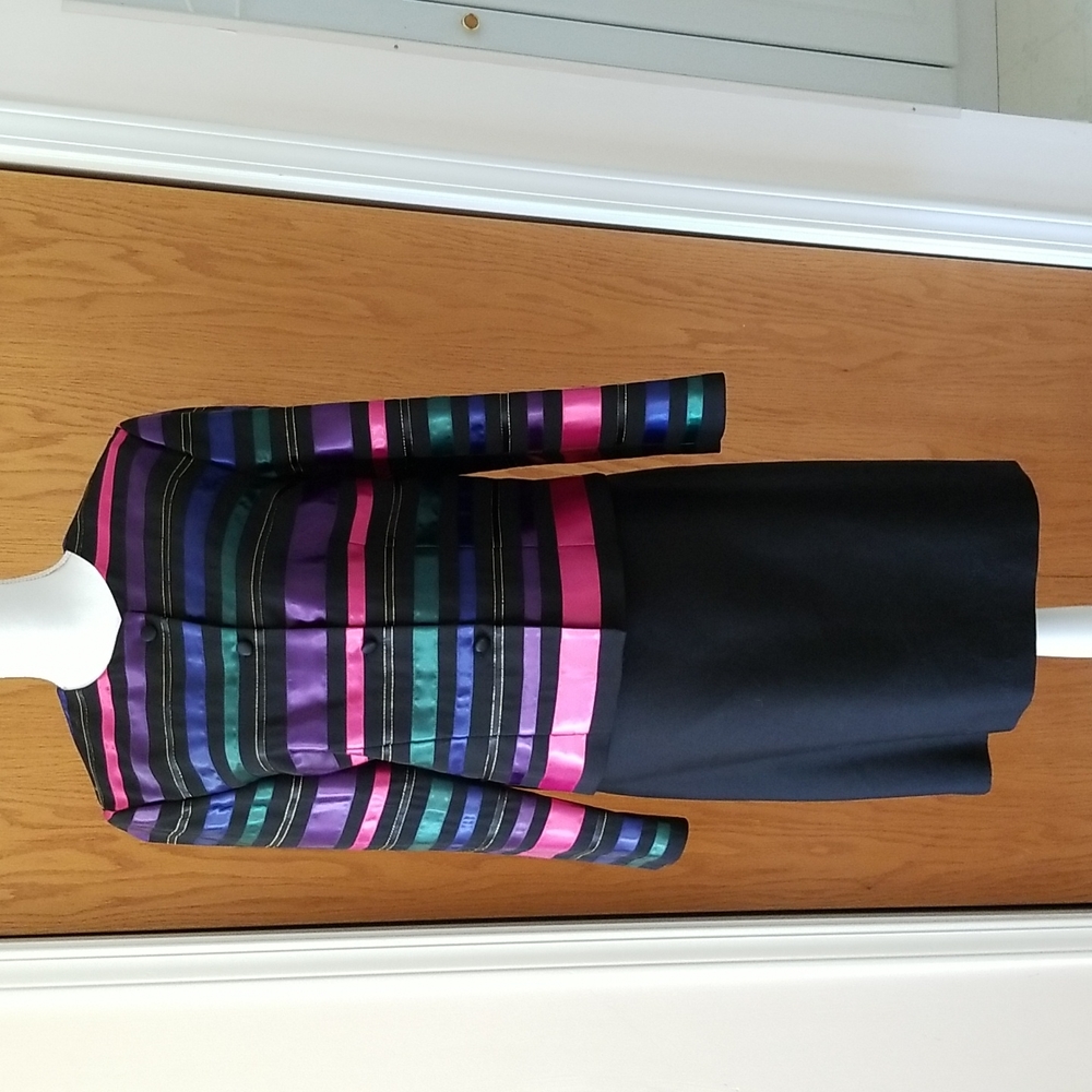 TALBOTS Beautiful Multi Color Dress Jacket 10